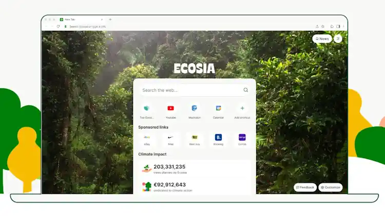   Ecosia      