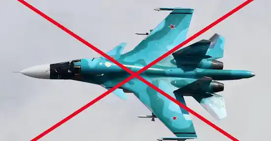 Сили ППО знищили російський Су-34