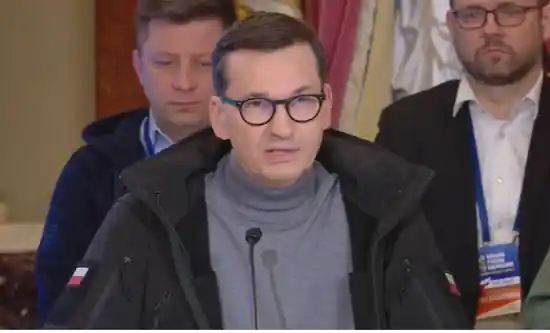 Моравецький: Ми не показуємо пальцем на інших, але якби всі допомагали Україні так, як Польща, війна уже б закінчилася